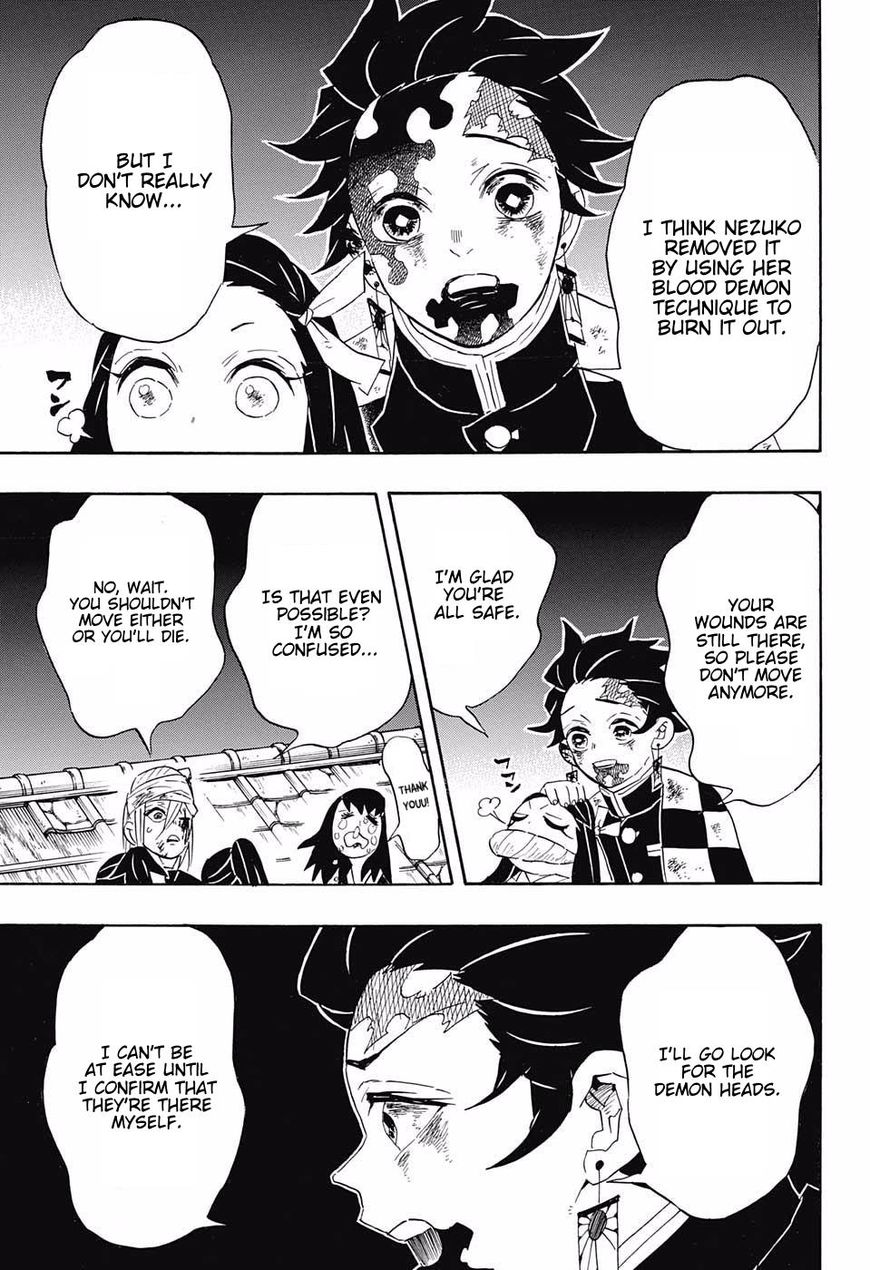 Kimetsu no Yaiba Chapter 95 page 15 - Chapter 95: Final Moments