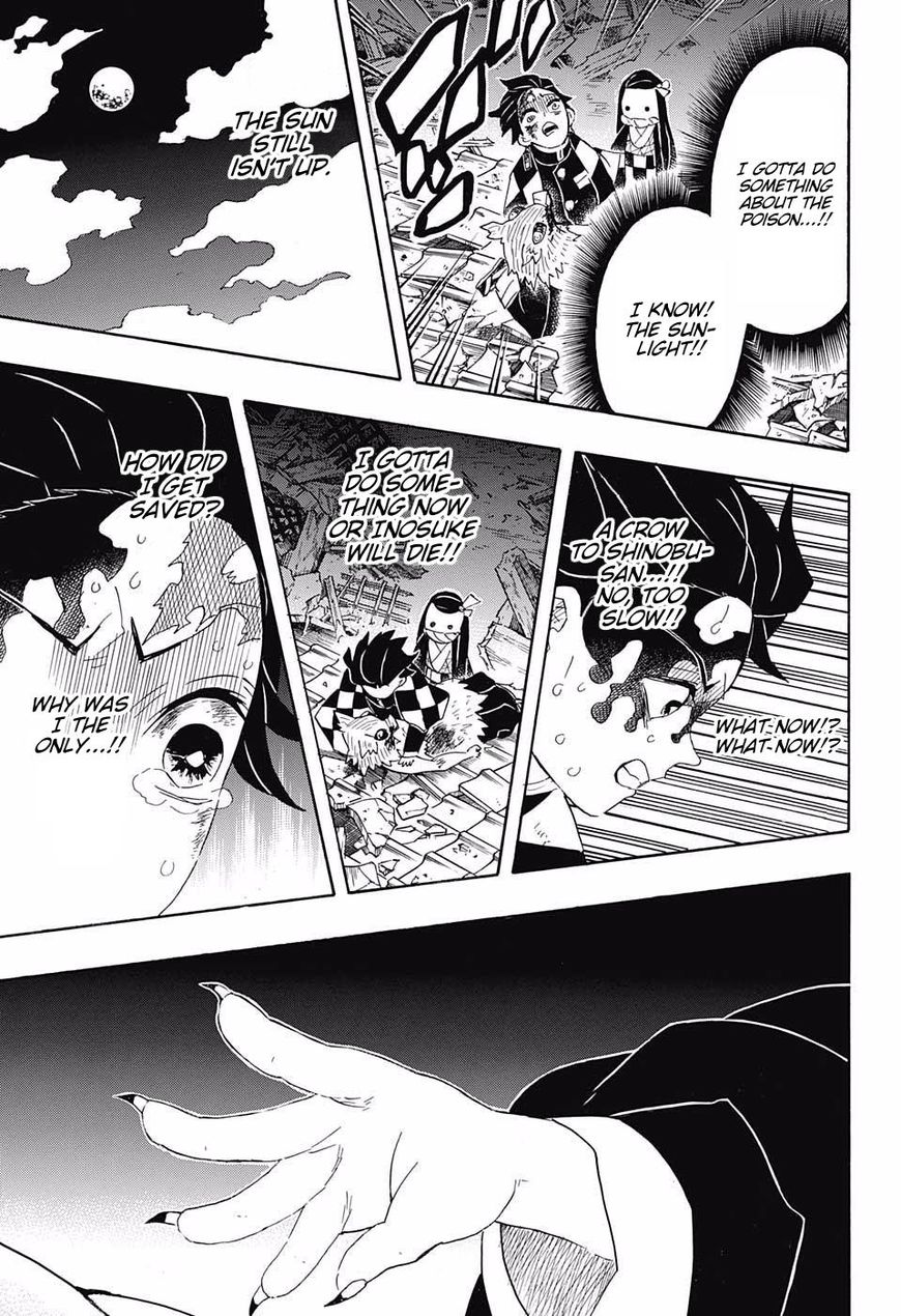 Kimetsu no Yaiba Chapter 95 page 7 - Chapter 95: Final Moments