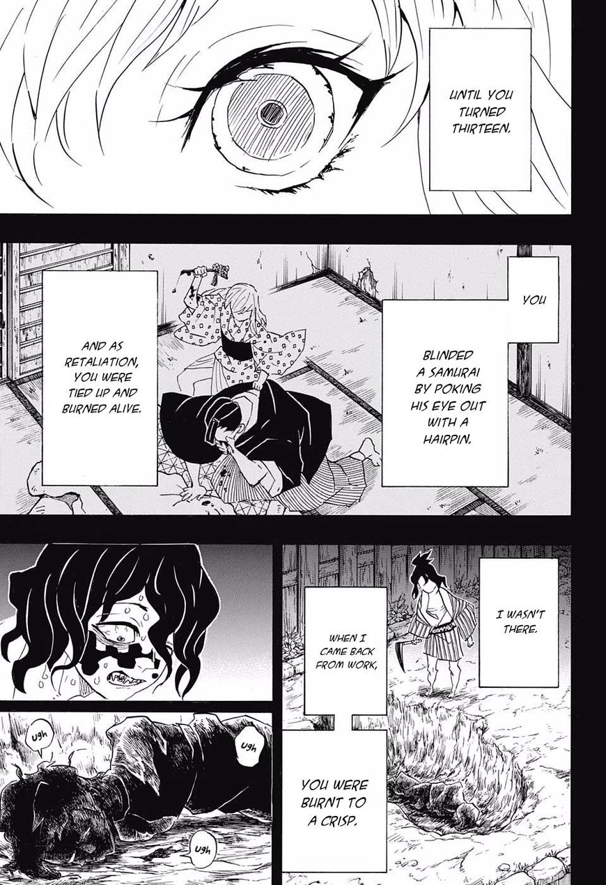 Kimetsu no Yaiba Chapter 96 page 11 - Chapter 96: No Matter How Many Lives, Part 1