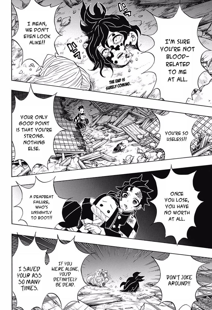 Kimetsu no Yaiba Chapter 96 page 2 - Chapter 96: No Matter How Many Lives, Part 1