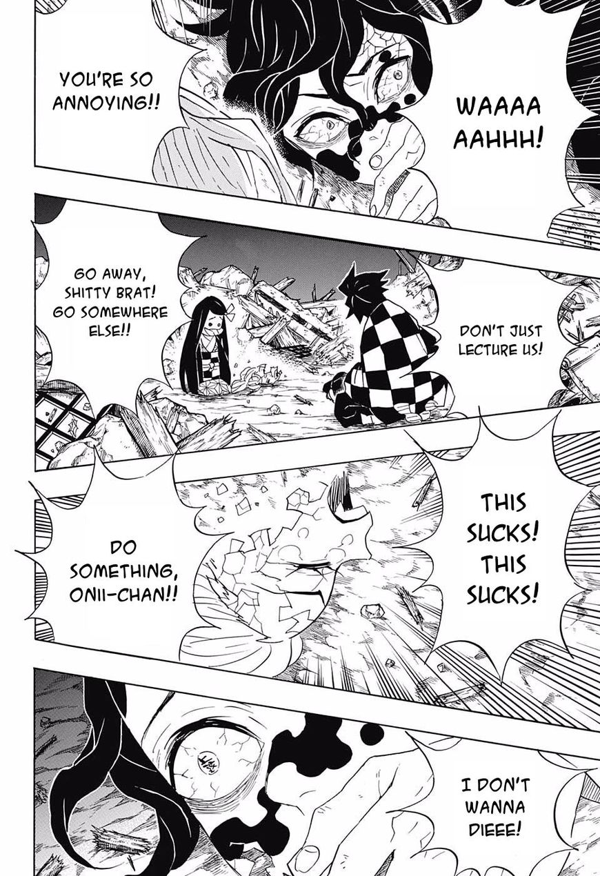 Kimetsu no Yaiba Chapter 96 page 6 - Chapter 96: No Matter How Many Lives, Part 1