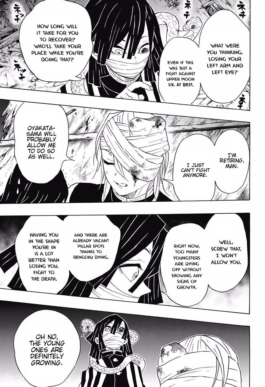 Kimetsu no Yaiba Chapter 97 page 13 - Chapter 97: No Matter How Many Lives, Part 2