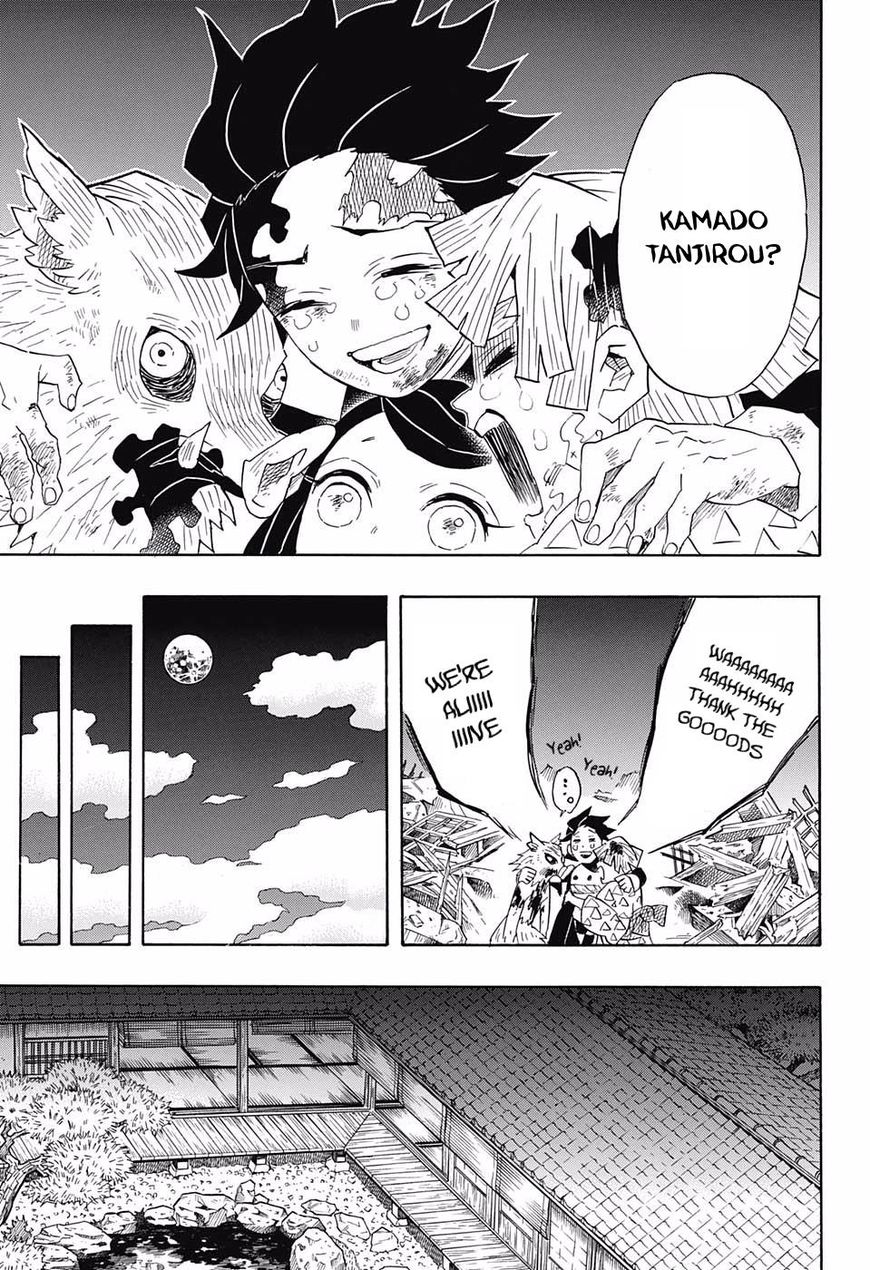 Kimetsu no Yaiba Chapter 97 page 15 - Chapter 97: No Matter How Many Lives, Part 2