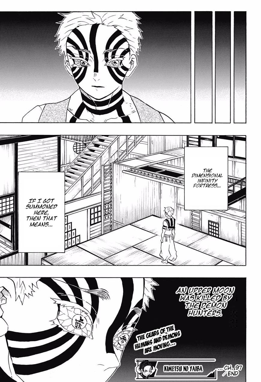 Kimetsu no Yaiba Chapter 97 page 19 - Chapter 97: No Matter How Many Lives, Part 2
