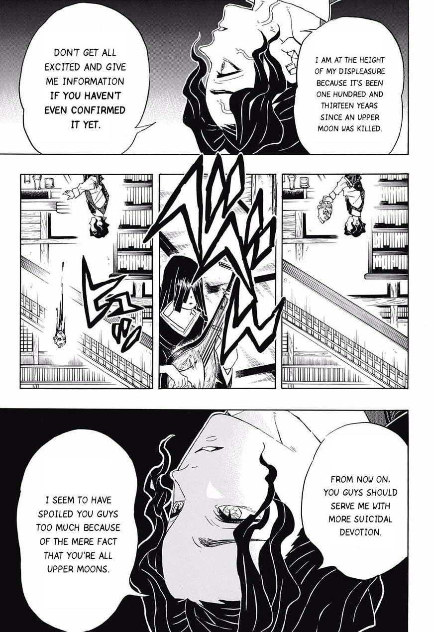Kimetsu no Yaiba Chapter 98 page 17 - Chapter 98: The Upper Ranks Gather
