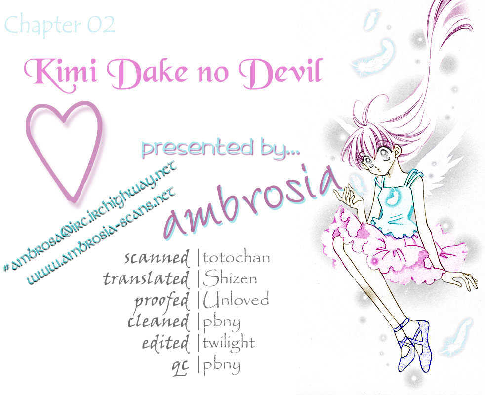 Kimi Dake no Devil Chapter 2 page 1 - Chapter 2 : Ch. 2