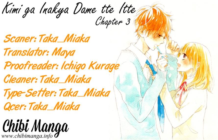 Kimi ga Inakya Dame tte Itte Chapter 3 page 39 - Chapter 3