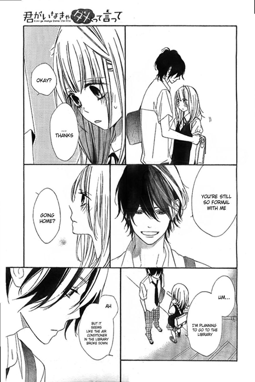 Kimi ga Inakya Dame tte Itte Chapter 7 page 21 - Chapter 7