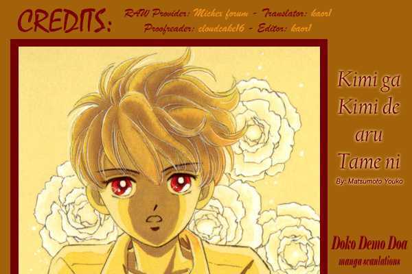 Kimi ga Kimi de Aru Tameni Chapter 2 page 1 - Chapter 2 : For Me to be with You