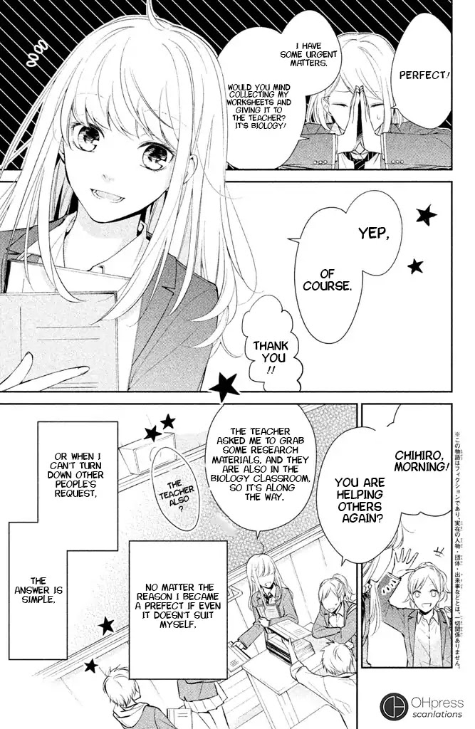 Kimi ga Kirai na Koi no Hanashi Chapter 1 page 5 - Chapter 1