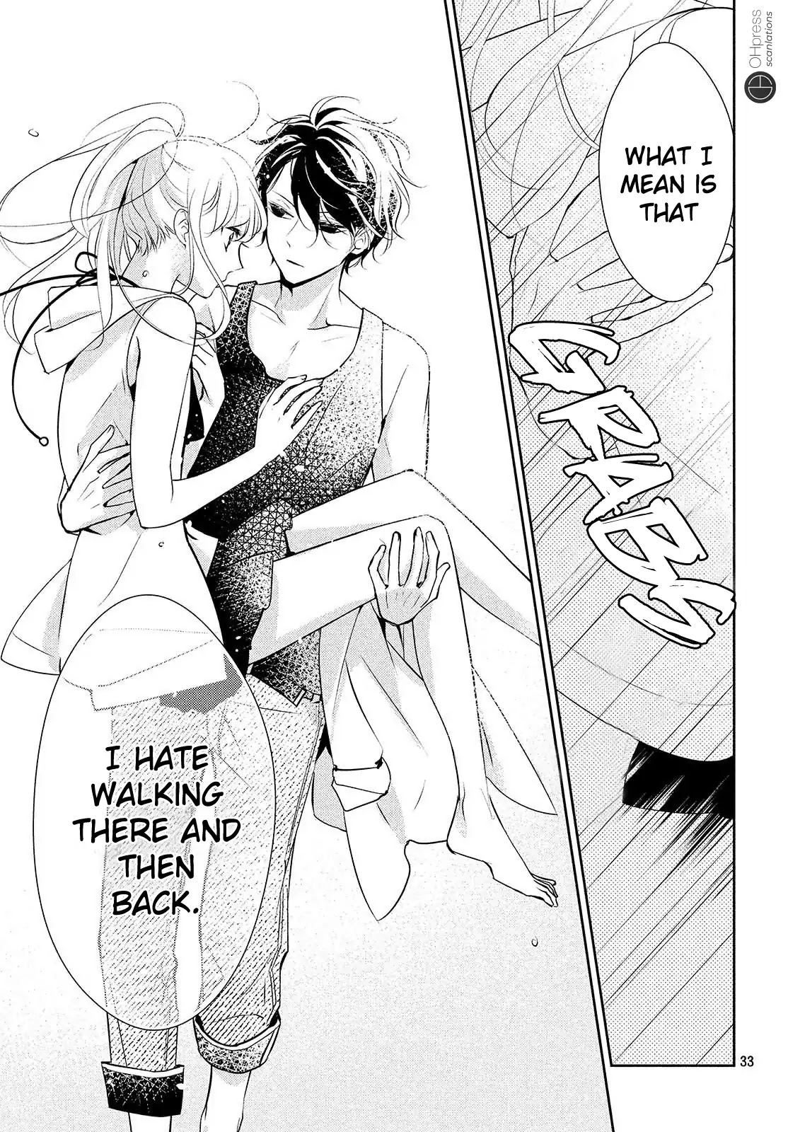 Kimi ga Kirai na Koi no Hanashi Chapter 6 page 33 - Chapter 6