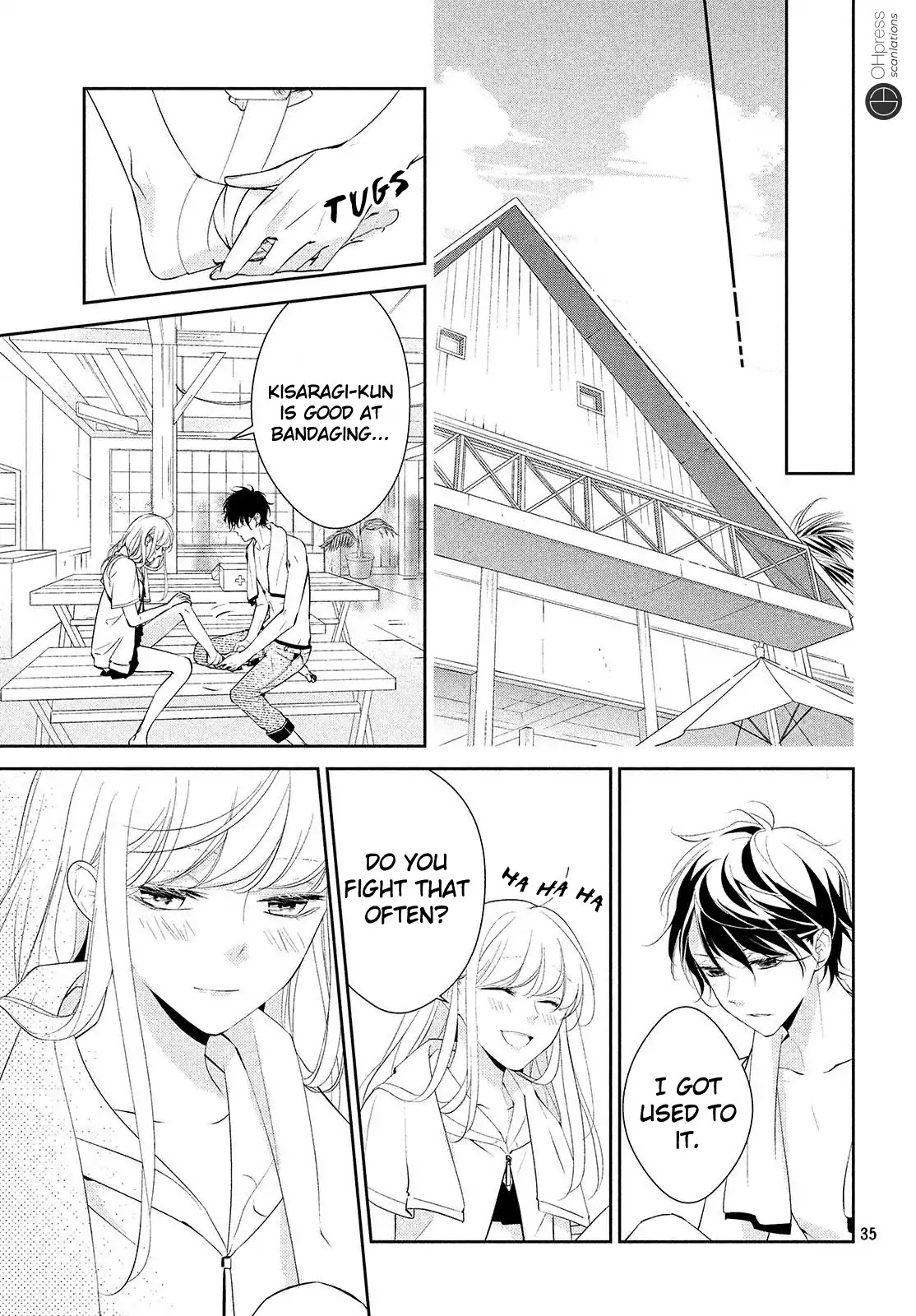 Kimi ga Kirai na Koi no Hanashi Chapter 6 page 35 - Chapter 6
