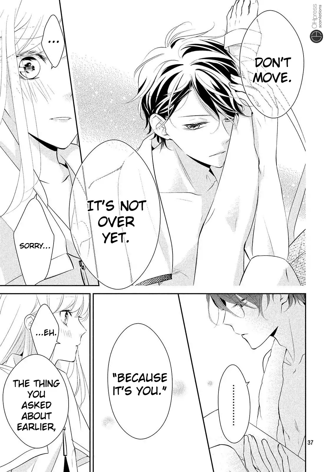 Kimi ga Kirai na Koi no Hanashi Chapter 6 page 37 - Chapter 6