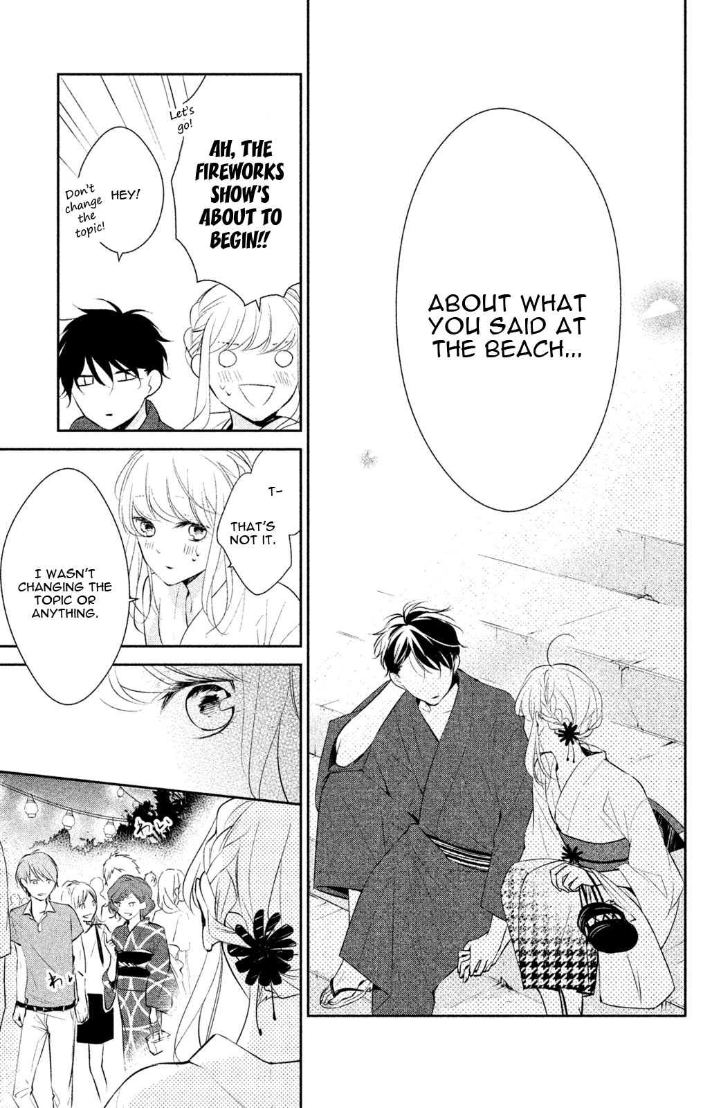 Kimi ga Kirai na Koi no Hanashi Chapter 7 page 23 - Chapter 7: Love Comes As A Surprise Like A Firework