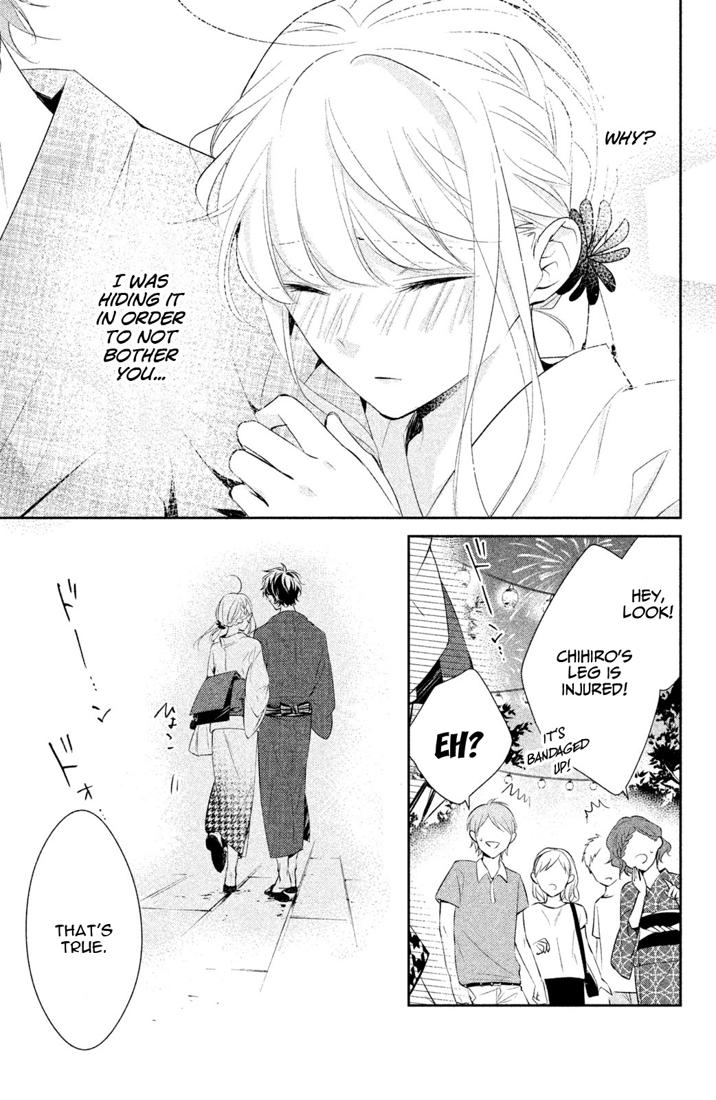 Kimi ga Kirai na Koi no Hanashi Chapter 7 page 33 - Chapter 7: Love Comes As A Surprise Like A Firework