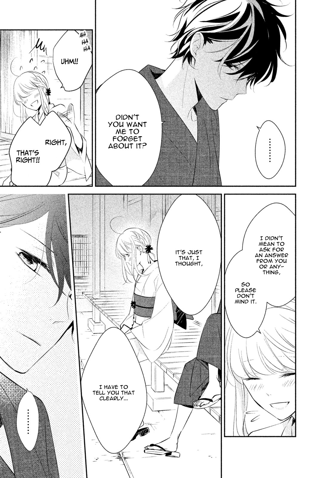 Kimi ga Kirai na Koi no Hanashi Chapter 7 page 37 - Chapter 7: Love Comes As A Surprise Like A Firework