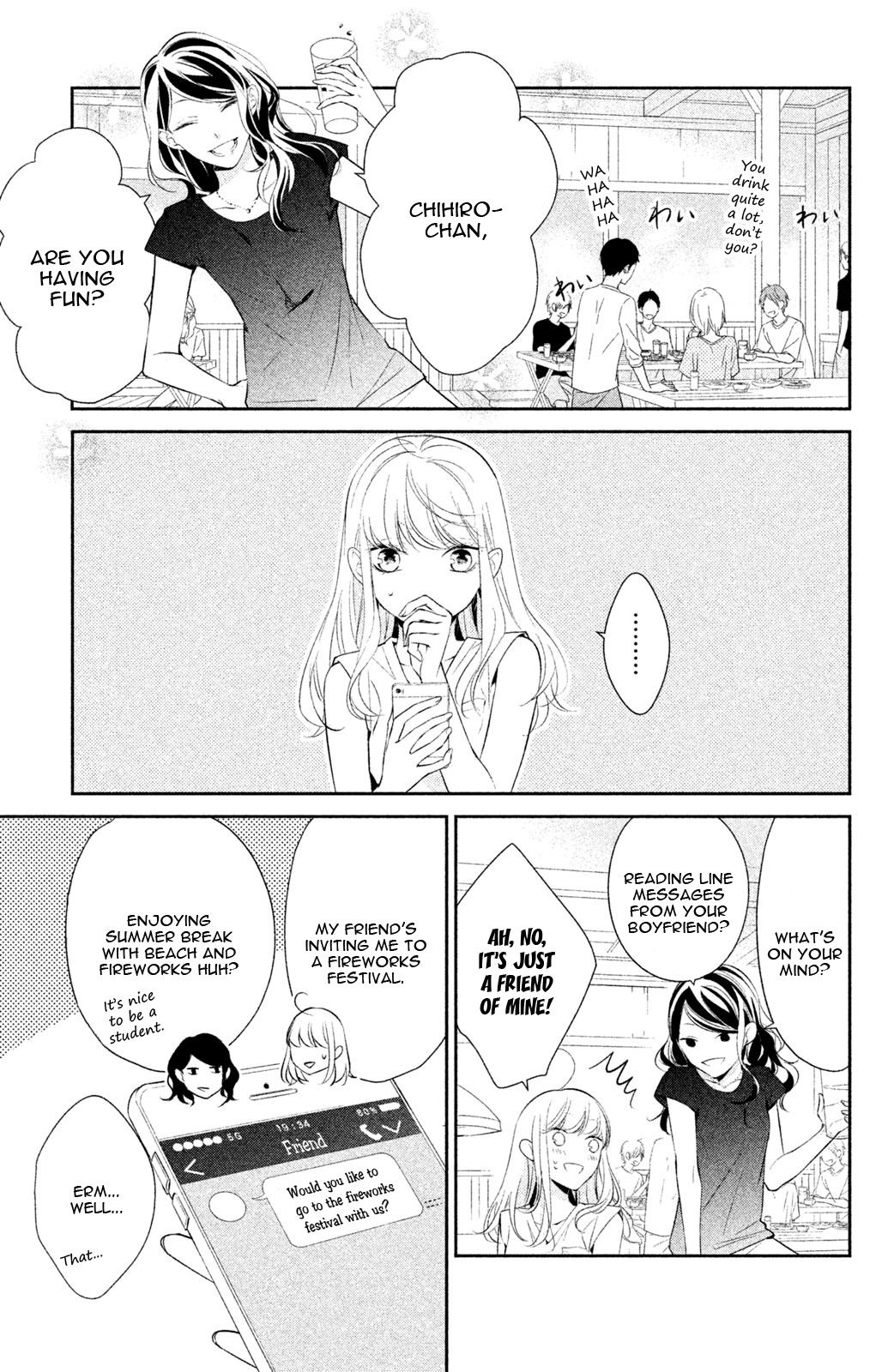 Kimi ga Kirai na Koi no Hanashi Chapter 7 page 7 - Chapter 7: Love Comes As A Surprise Like A Firework