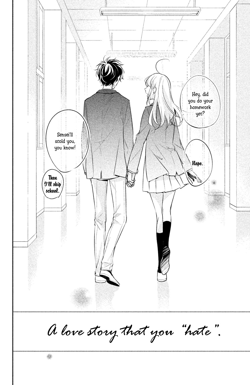 Kimi ga Kirai na Koi no Hanashi Chapter 8 page 40 - Chapter 8: Even If You Become an Enemy of The World [END]