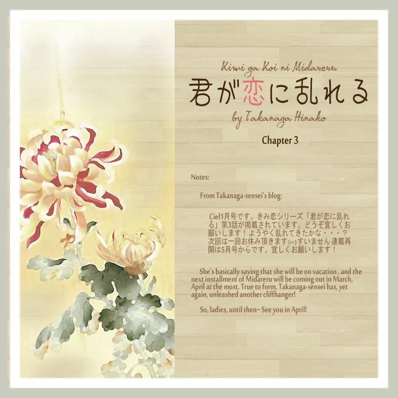 Kimi ga Koi ni Midareru Chapter 3 page 2 - Chapter 3