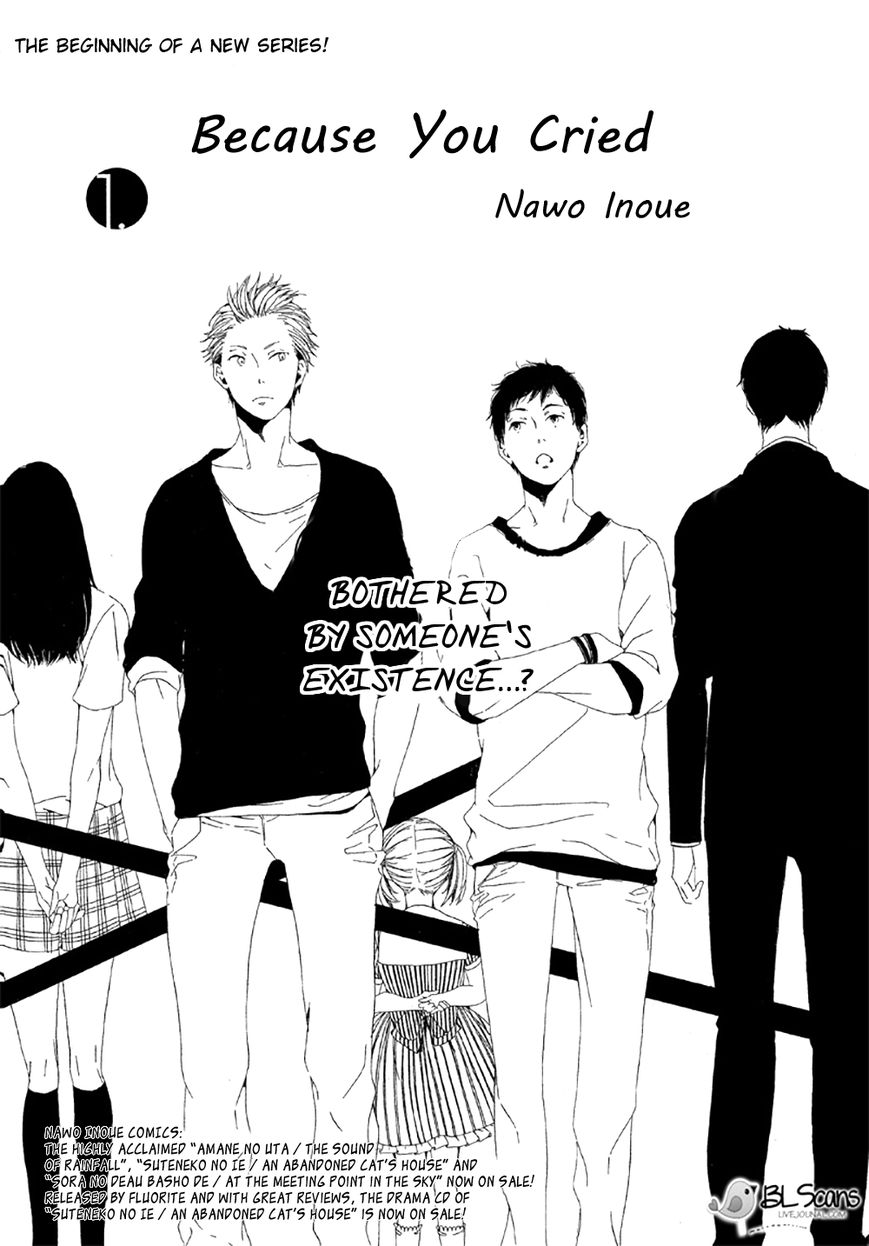 Kimi Ga Naita Kara Chapter 1 page 3 - Chapter 1
