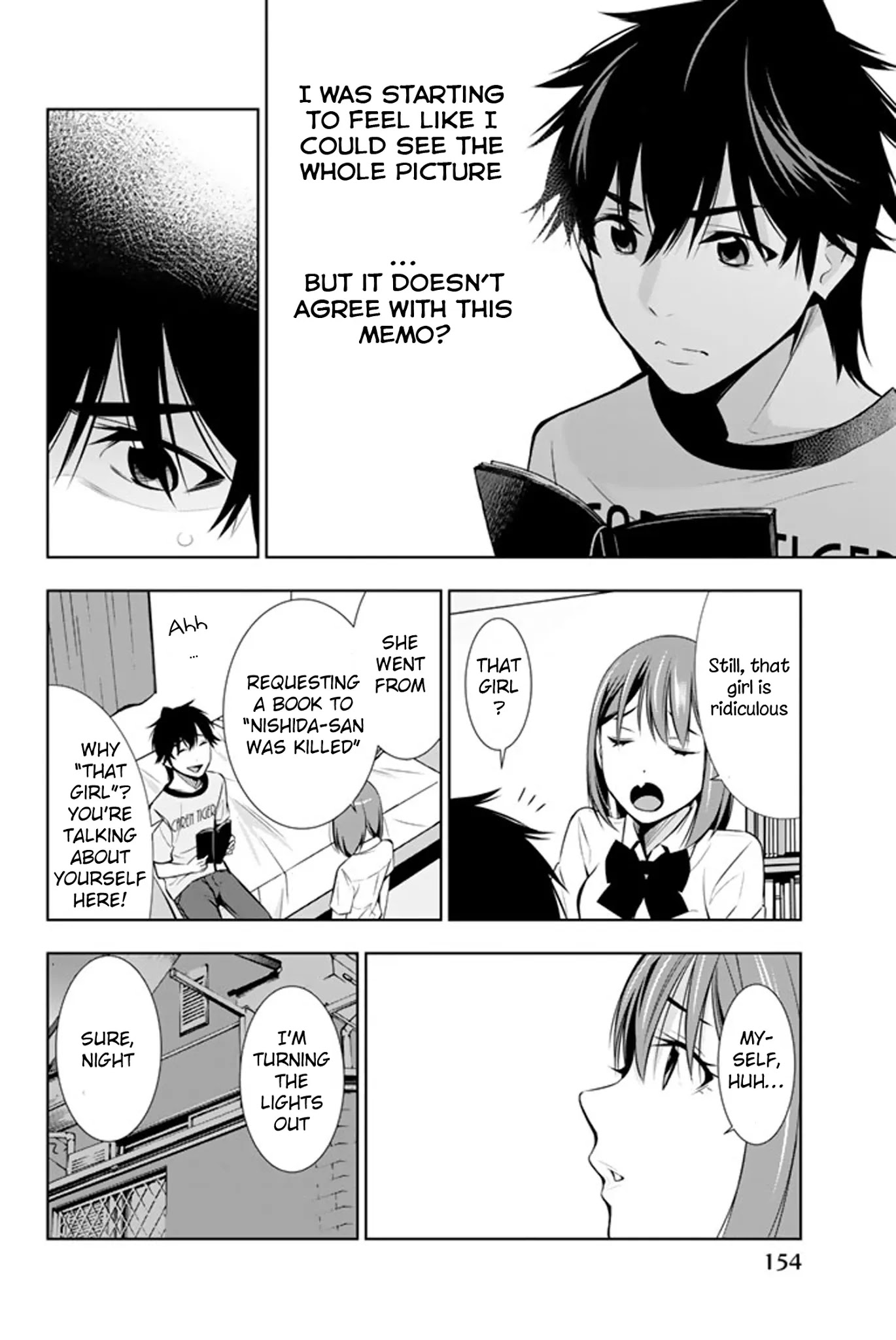 Kimi ga Shinu Natsu ni Chapter 14 page 7 - Chapter 14: Saki-chan and Tanigawa-san