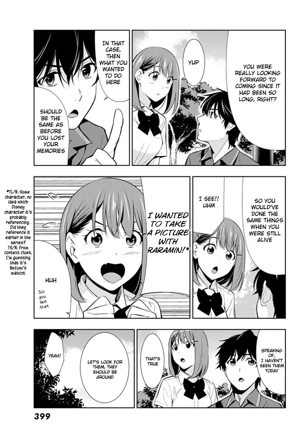 Kimi ga Shinu Natsu ni Chapter 25 page 34 - Chapter 25: Nezumi Investigation