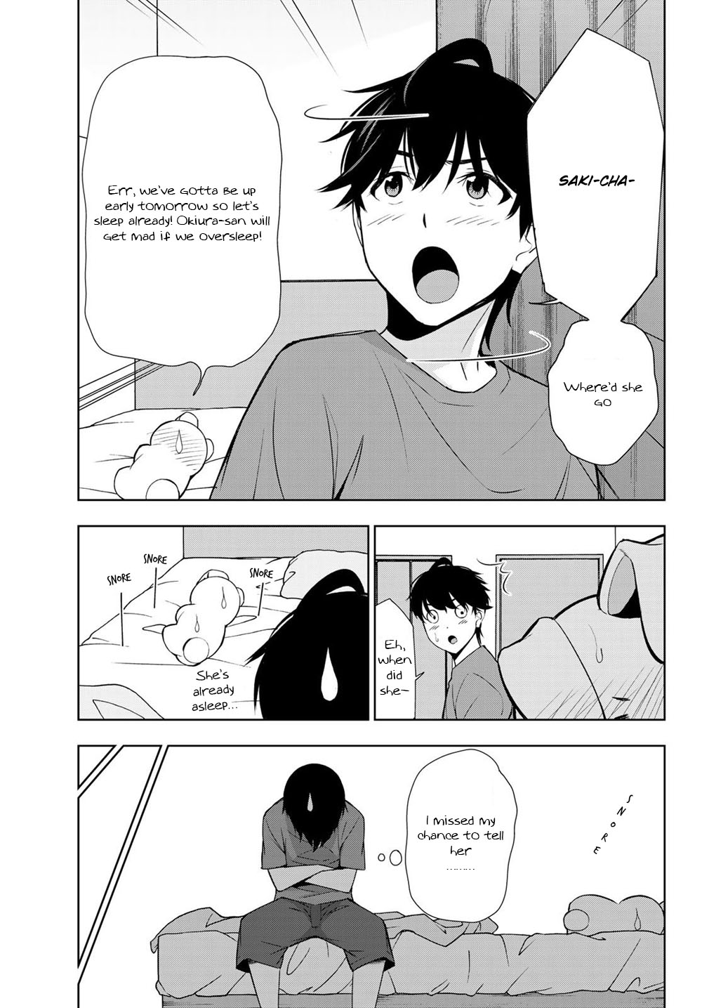 Kimi ga Shinu Natsu ni Chapter 31 page 15 - Chapter 31: Fishing with Sasakura