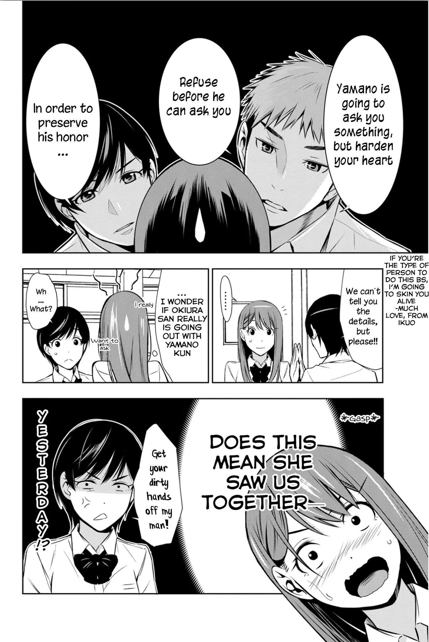 Kimi ga Shinu Natsu ni Chapter 7 page 17 - Chapter 7: Short or Long