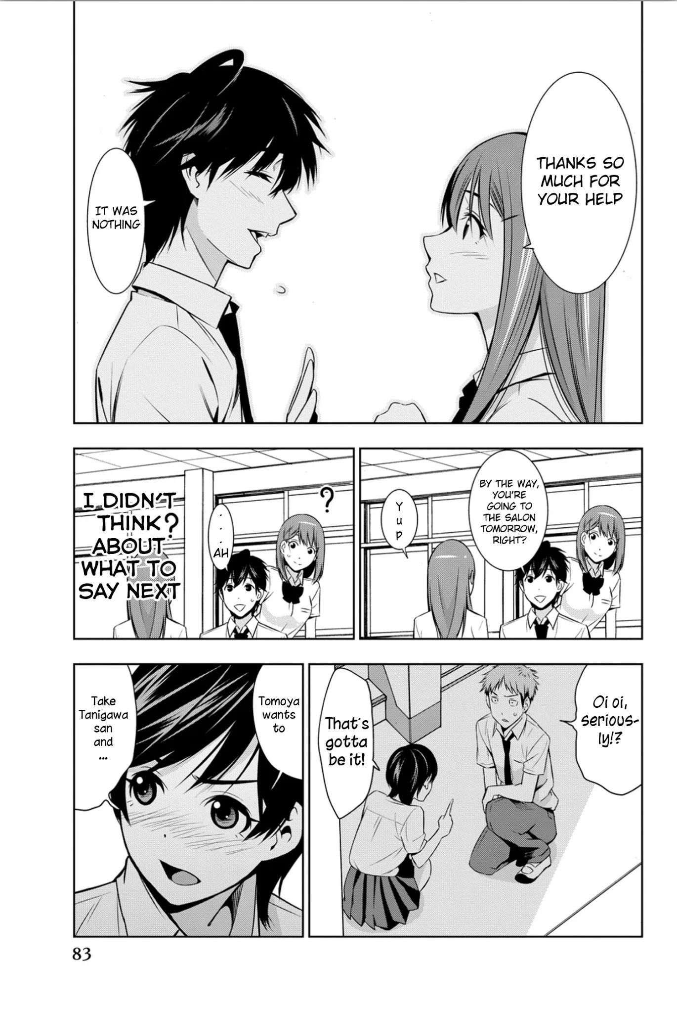Kimi ga Shinu Natsu ni Chapter 7 page 8 - Chapter 7: Short or Long