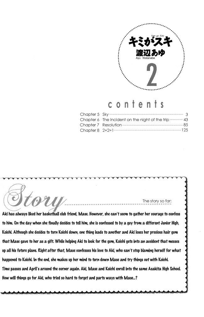 Kimi ga Suki Chapter 5 page 4 - Chapter 5: Sky