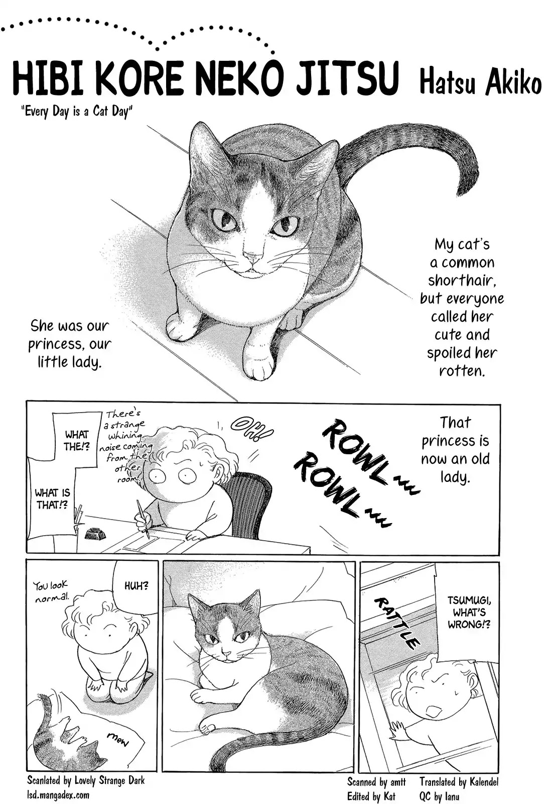 Kimi ga tonari ni iru yo dake de ~Ai subeki Doubutsu tachi~ Chapter 4 page 1 - Chapter 4: Every Day is a Cat Day (Akiko Hatsu)