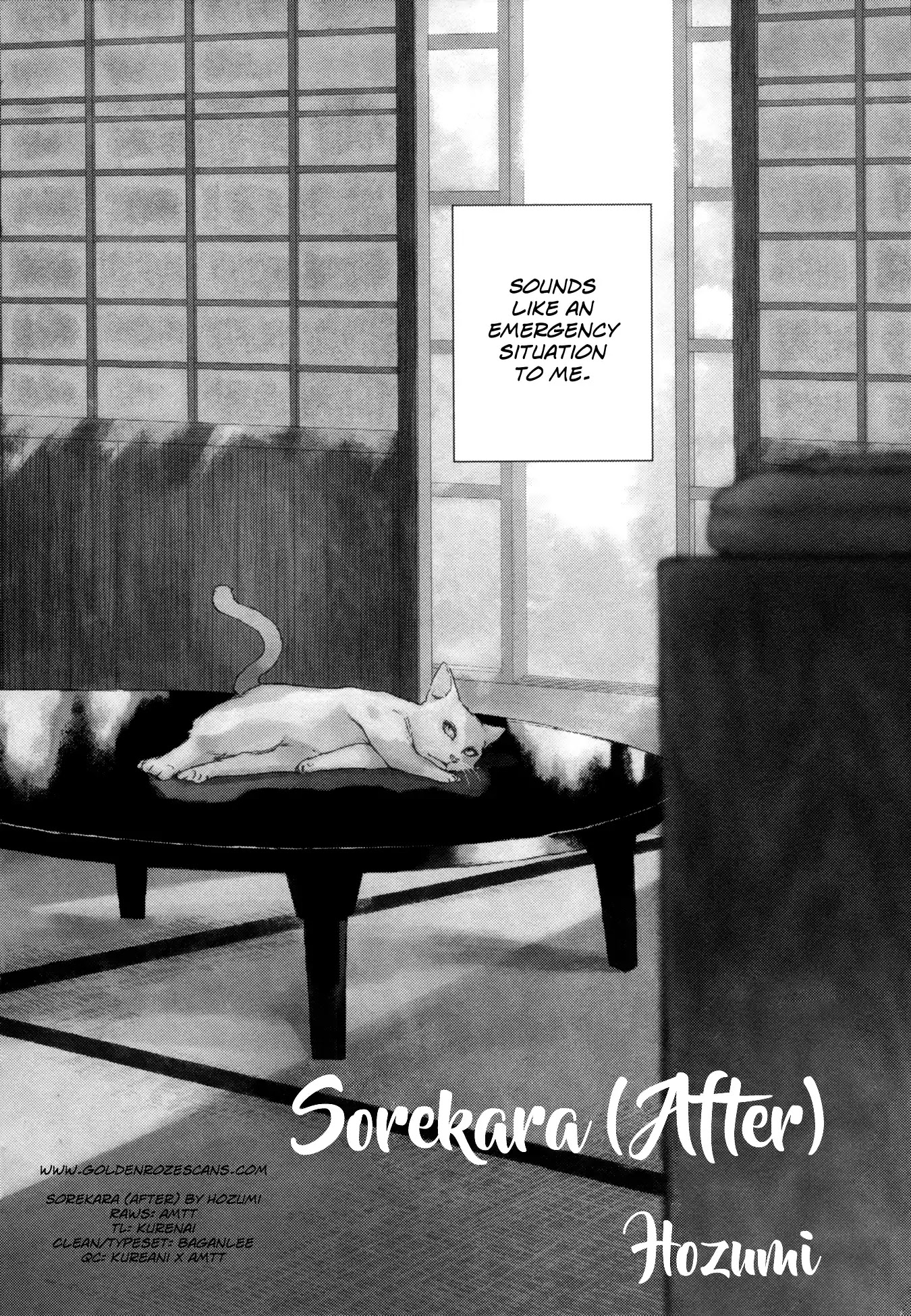 Kimi ga tonari ni iru yo dake de ~Ai subeki Doubutsu tachi~ Chapter 6 page 2 - Chapter 6: After (Hozumi)