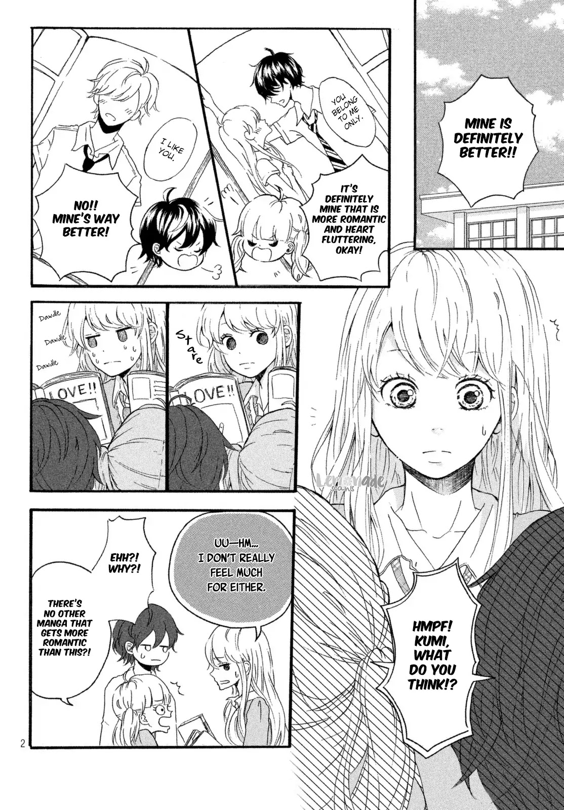 Kimi Hayate Chapter 0 page 4 - Chapter 0: Oneshot