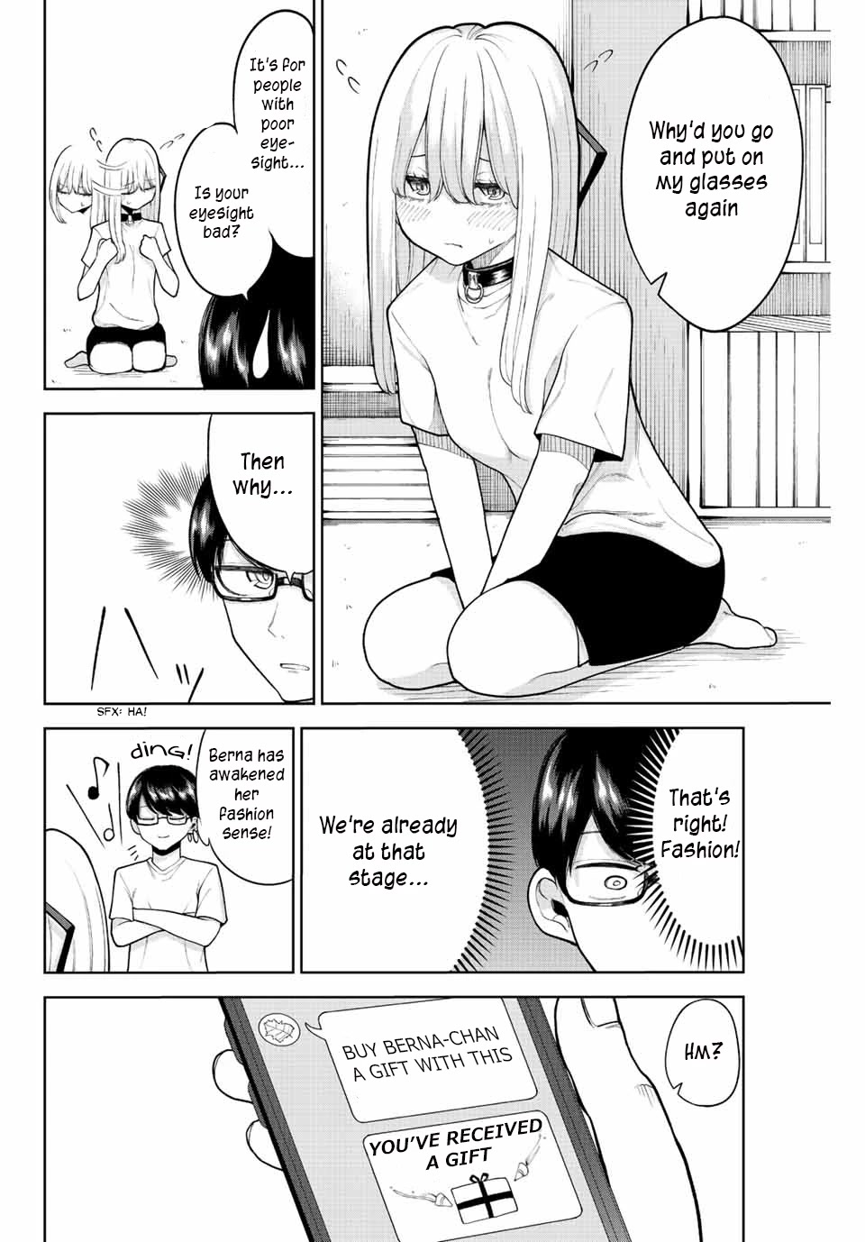 Kimi janakya Dame na Dorei Shoujo Chapter 11 page 6 - Chapter 11: Wearing Glasses