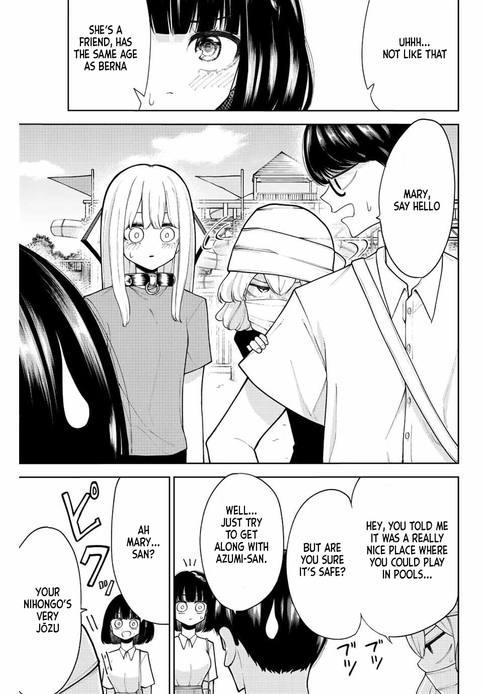Kimi janakya Dame na Dorei Shoujo Chapter 22 page 3 - Chapter 22: Trapped At The Pool