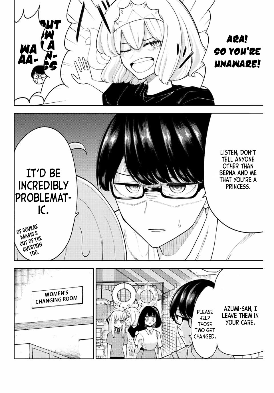 Kimi janakya Dame na Dorei Shoujo Chapter 22 page 4 - Chapter 22: Trapped At The Pool