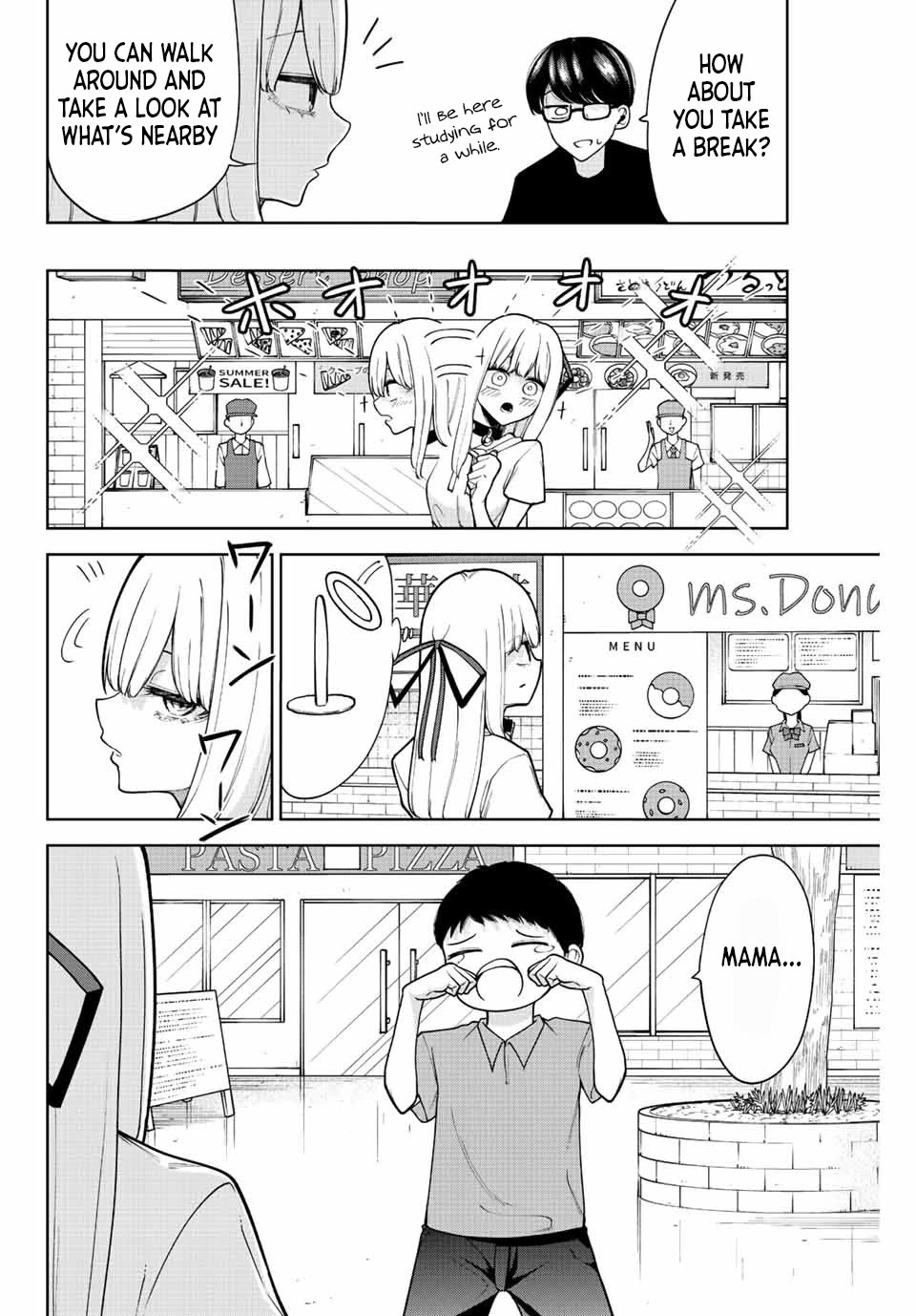 Kimi janakya Dame na Dorei Shoujo Chapter 24 page 10 - Chapter 24: Studying At The Food Court
