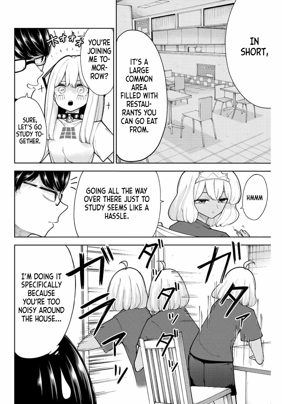 Kimi janakya Dame na Dorei Shoujo Chapter 24 page 2 - Chapter 24: Studying At The Food Court