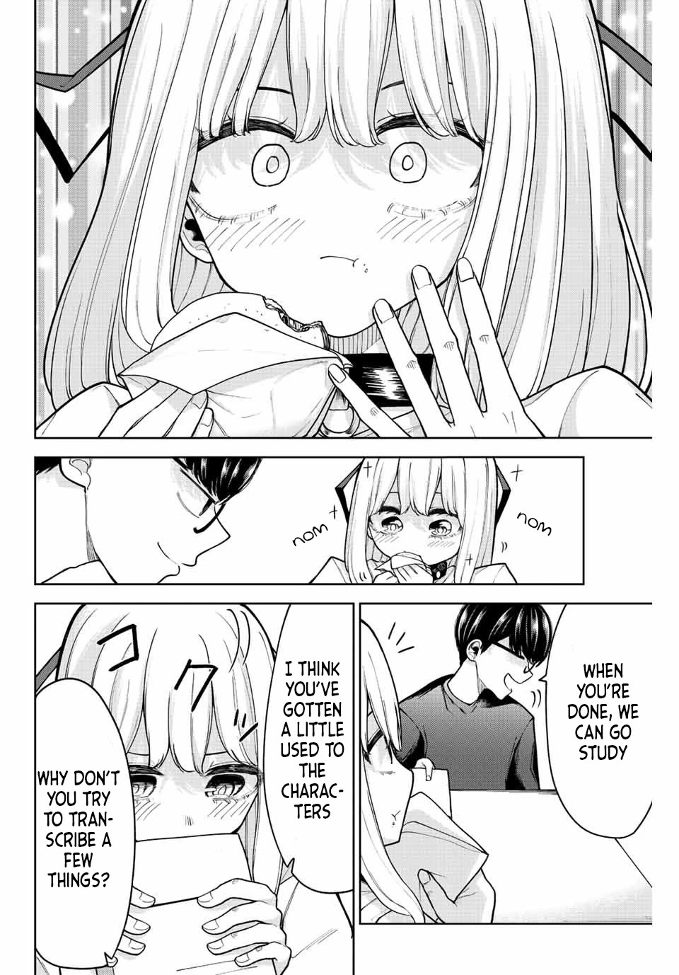Kimi janakya Dame na Dorei Shoujo Chapter 24 page 8 - Chapter 24: Studying At The Food Court