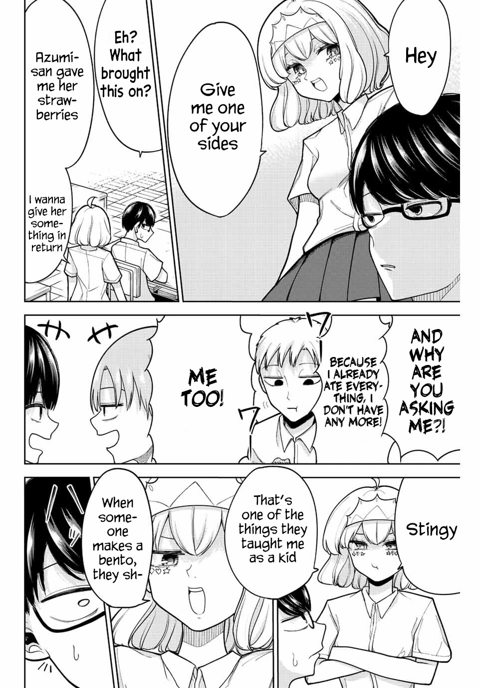 Kimi janakya Dame na Dorei Shoujo Chapter 28 page 10 - Chapter 28: Who Are You Having Lunch With?
