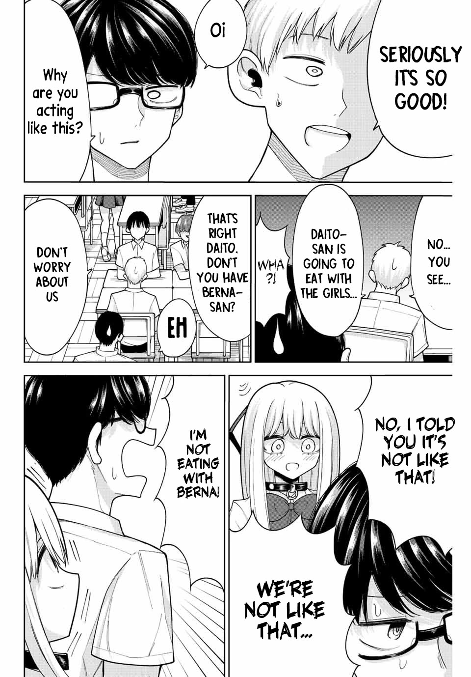 Kimi janakya Dame na Dorei Shoujo Chapter 28 page 2 - Chapter 28: Who Are You Having Lunch With?