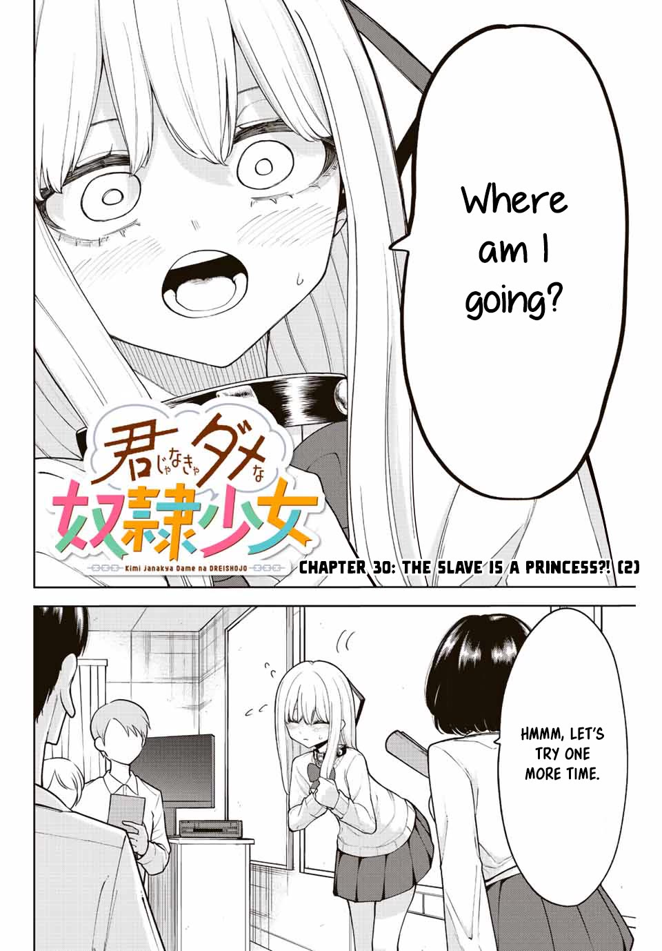 Kimi janakya Dame na Dorei Shoujo Chapter 30 page 2 - Chapter 30: The Slave is a Princess?! (2)