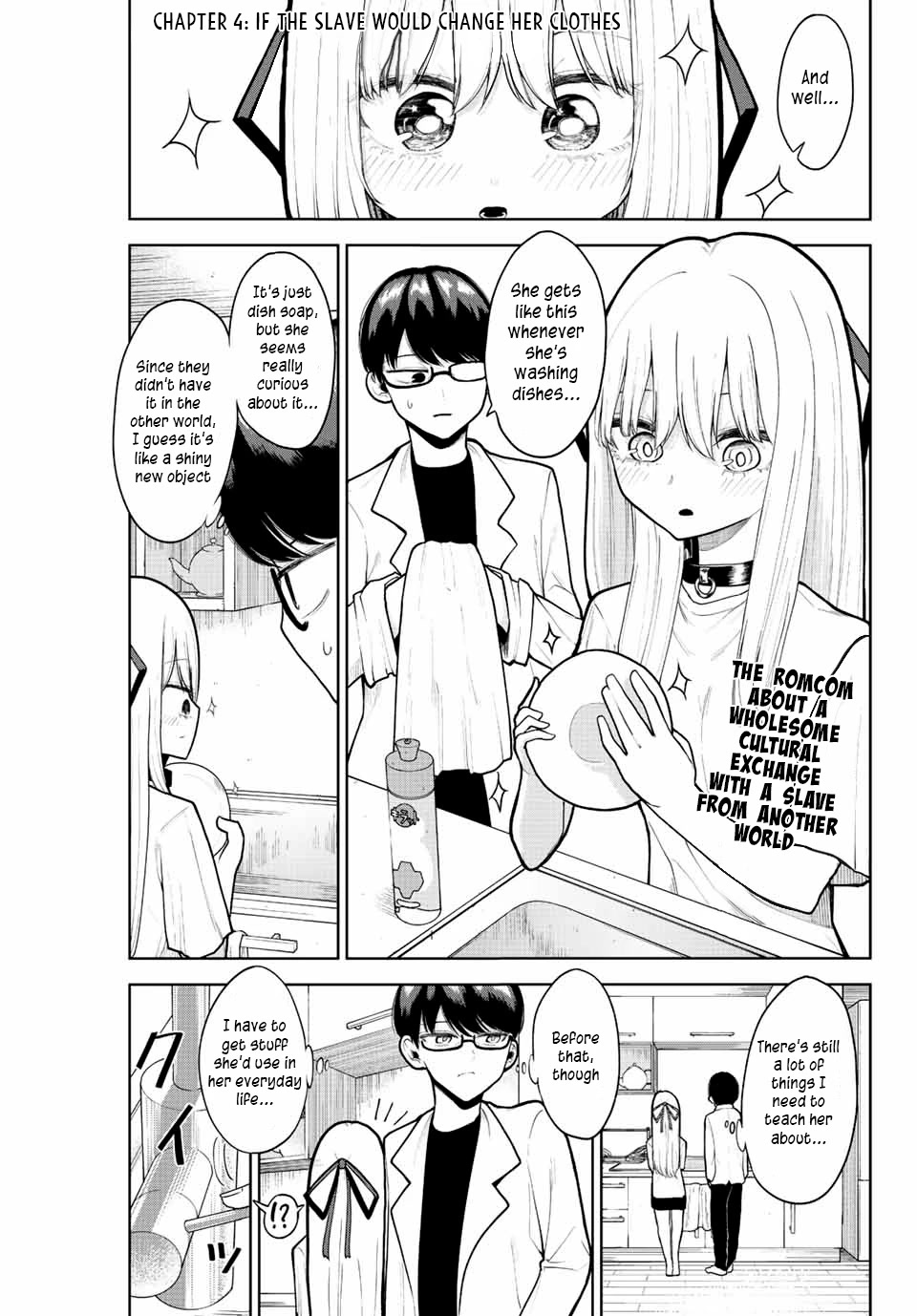 Kimi janakya Dame na Dorei Shoujo Chapter 4 page 1 - Chapter 4: If the Slave Would Change Her Clothes