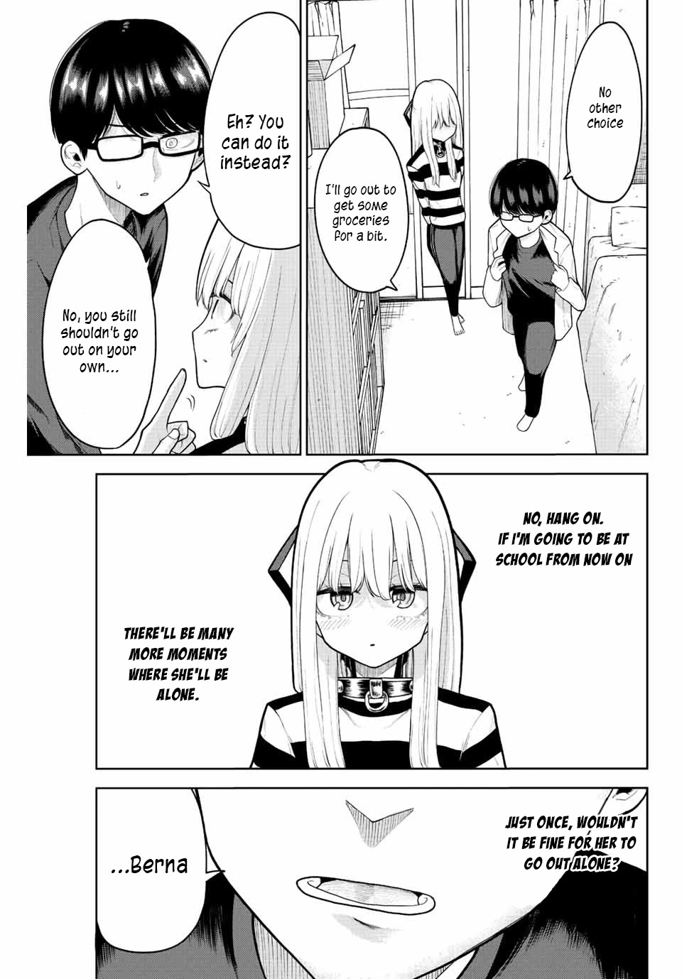 Kimi janakya Dame na Dorei Shoujo Chapter 8 page 3 - Chapter 8: Alone for the first time...