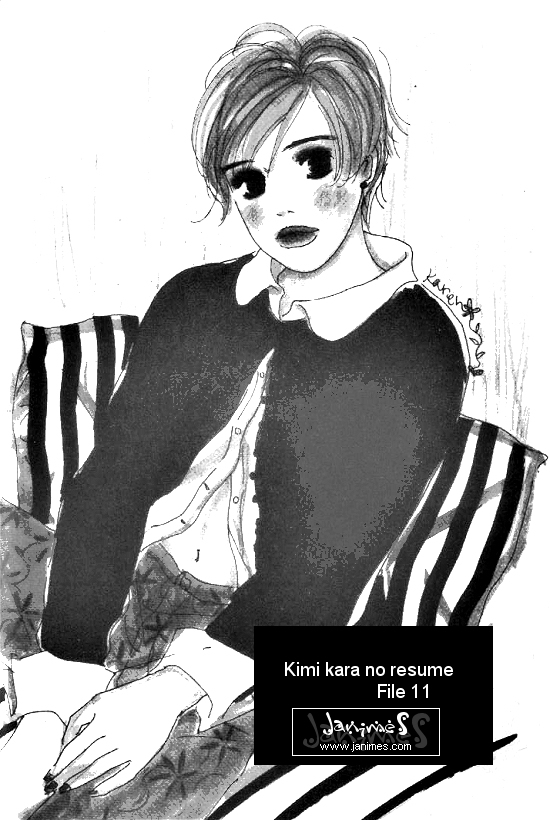 Kimi Kara no Resume Chapter 11 page 1 - Chapter 11