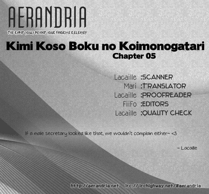 Kimi Koso Boku no Koimonogatari Chapter 5.2 page 2 - Chapter 5 v2 : A Man and a Secretary [End]