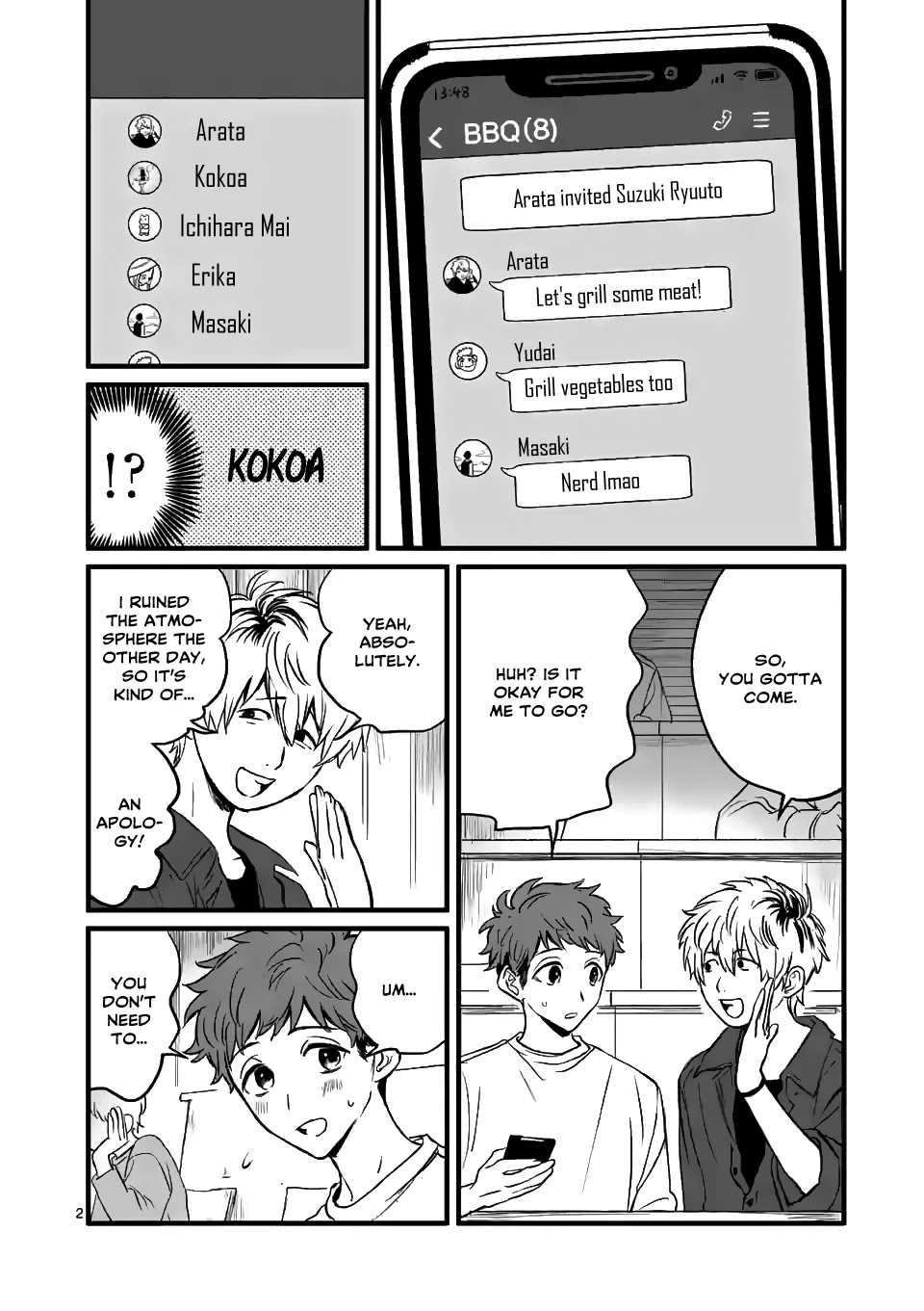 Kimi ni Koisuru Satsujinki Chapter 2 page 2 - Chapter 2