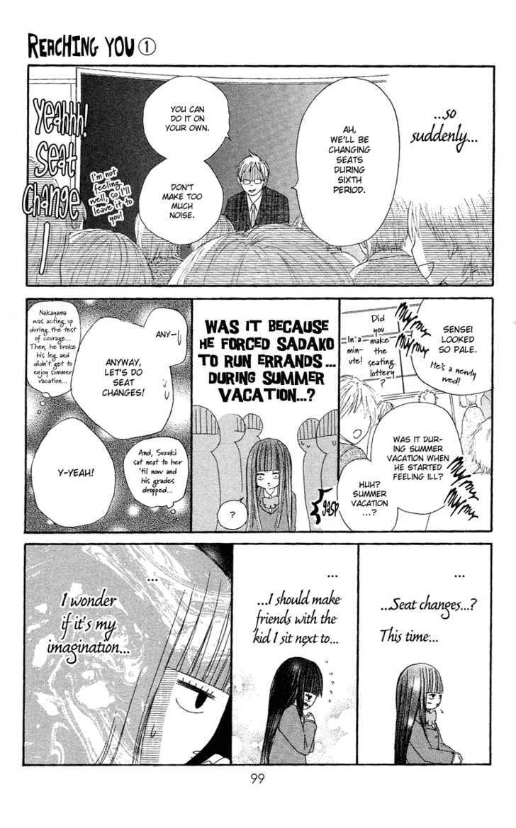Kimi ni Todoke Chapter 1 page 35 - Chapter 1 : Seat Change