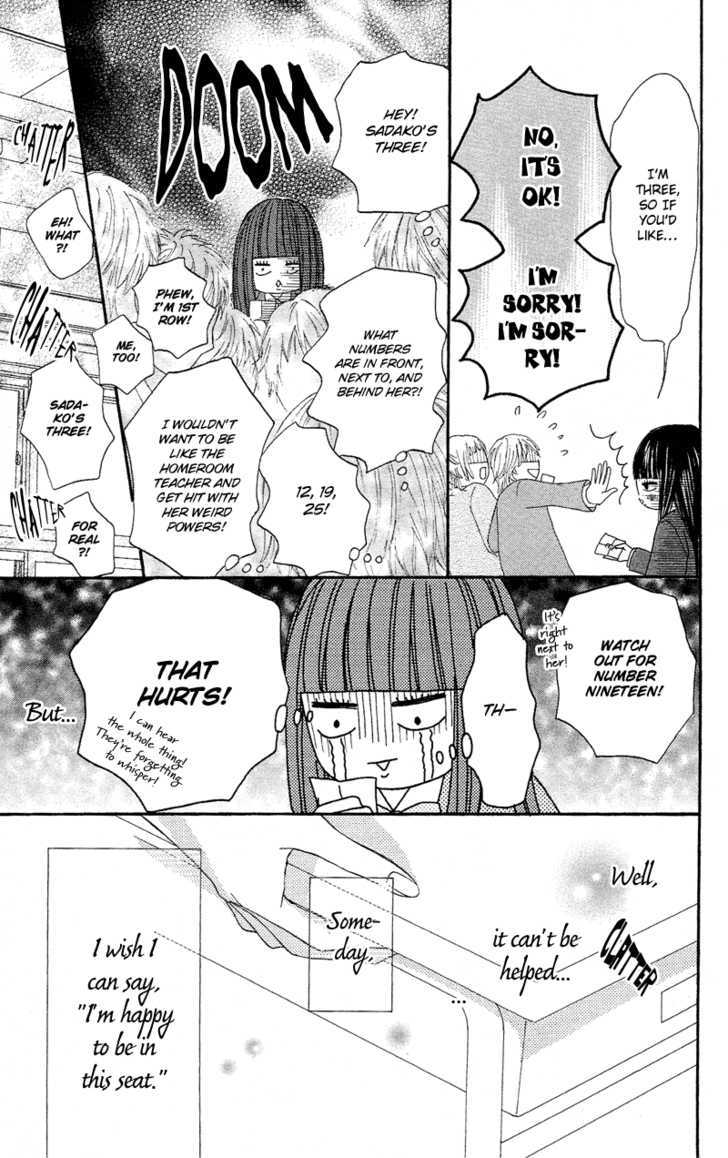 Kimi ni Todoke Chapter 1 page 37 - Chapter 1 : Seat Change