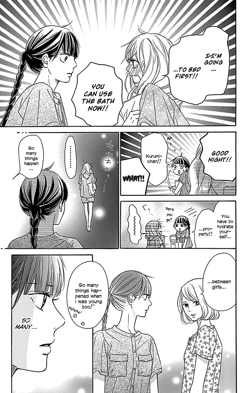 Kimi ni Todoke Chapter 106 page 21 - Chapter 106 : Let it go and forget